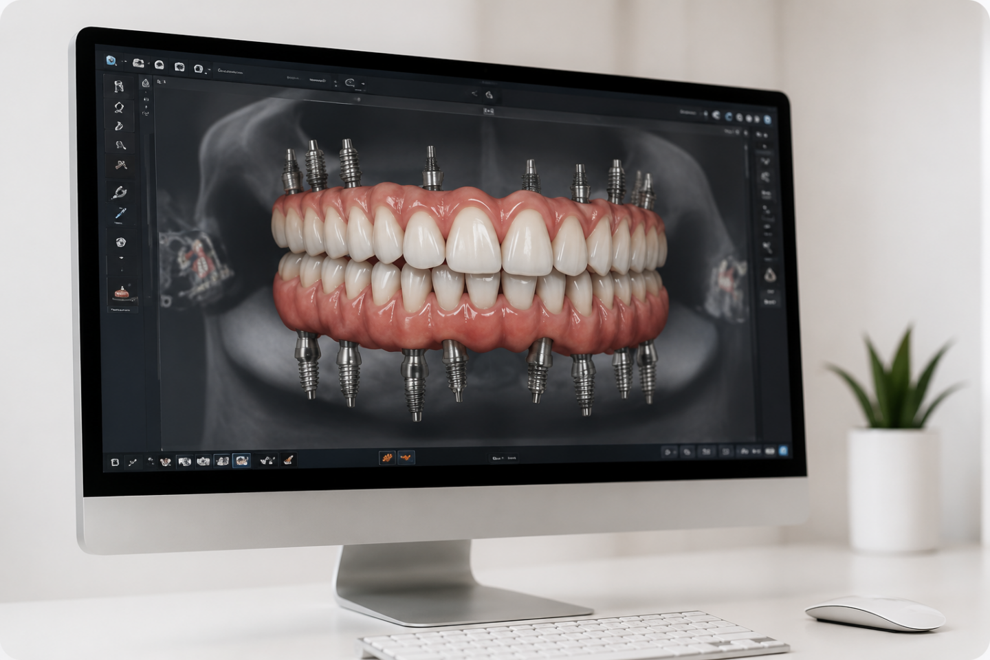 Implantátum és rögzített fogpótlás digitális tervezéssel 7 Lepesek 3 Implantátum és rögzített fogpótlás digitális tervezéssel